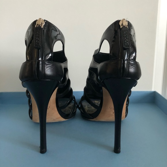 Sexy Gucci Stiletto cage sandals Size 38 - Picture 5 of 10
